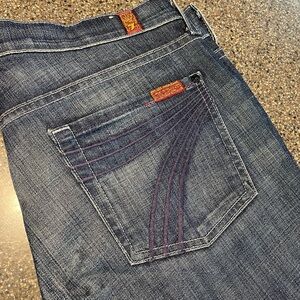 7FAMK flare jeans hardly worn size 30 7pocket Lexi dojo